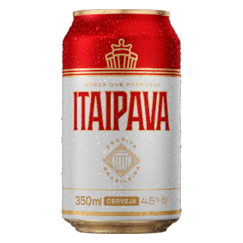 ITAIPAVA CERVEJA LT 350MLX12 BEBIDAS FRIAS