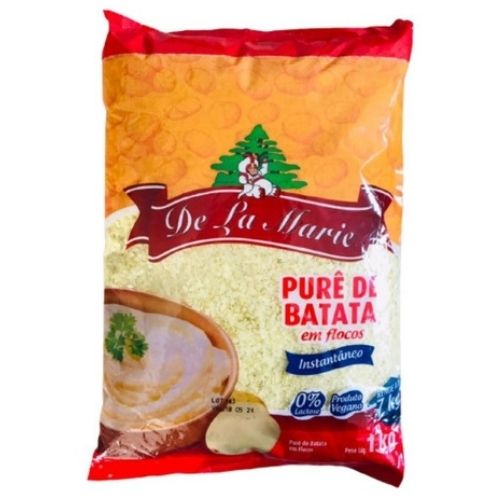 PURE DE BATATA EM FLOCOS 1KG MERCEARIA EM GERAL