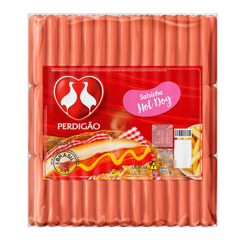 SALSICHA HOT DOG PERDIGAO PCT 5KG-CONGELADOS