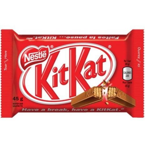 CHOCOLATE KIT KAT AO LEITE NESTLE 41.5G 24UNID DOCERIA