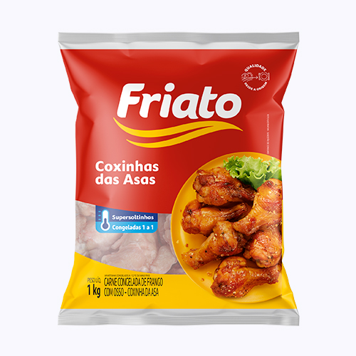 FRANGO/ COXINHA DA ASA FRIATO 1KG CONGELADOS