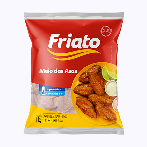 FRANGO/ MEIO DA ASA FRIATO 1KG CONGELADOS